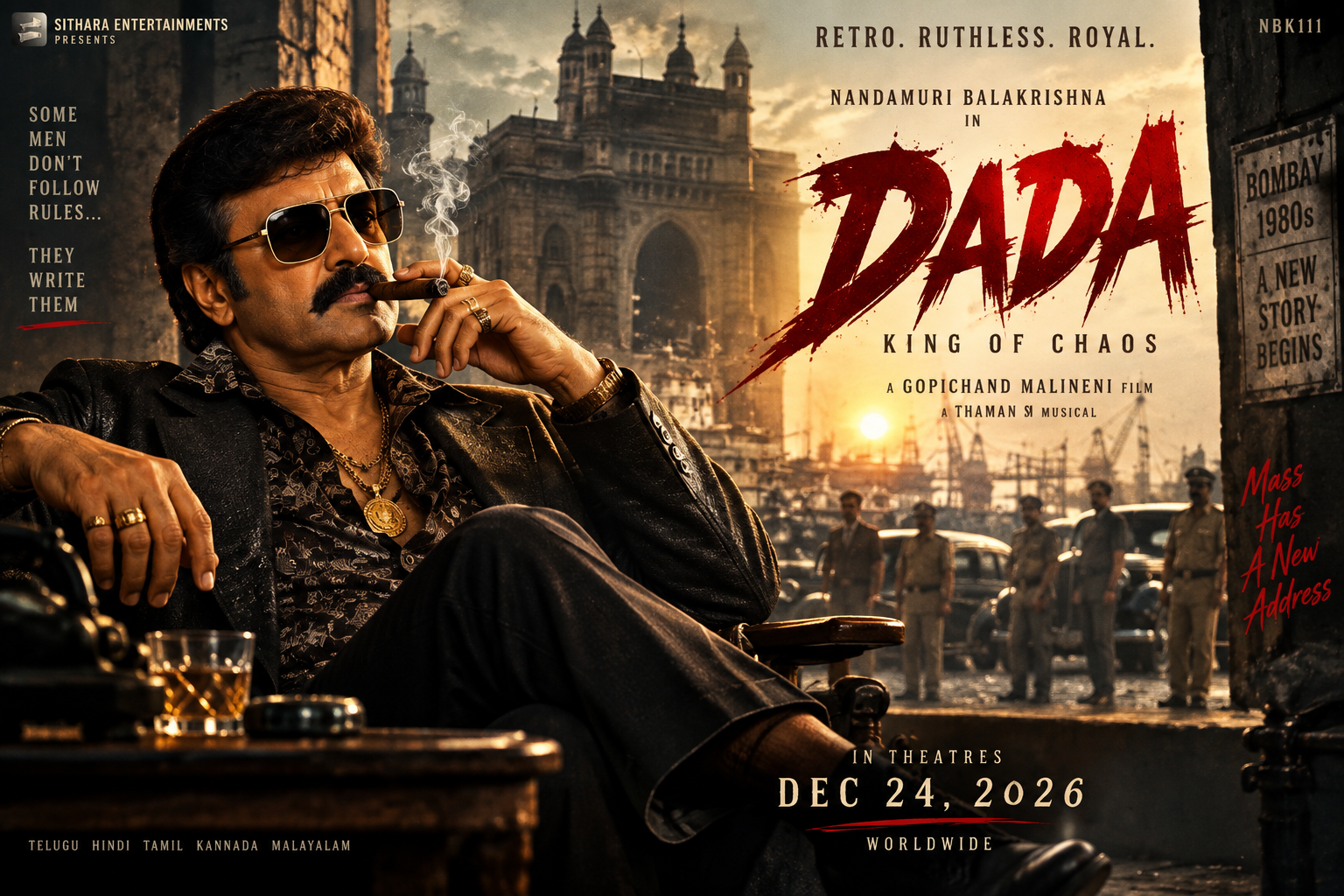 Balakrishna Dada Glimpse: Stylish Retro Gangster Avatar Takes Over the Internet