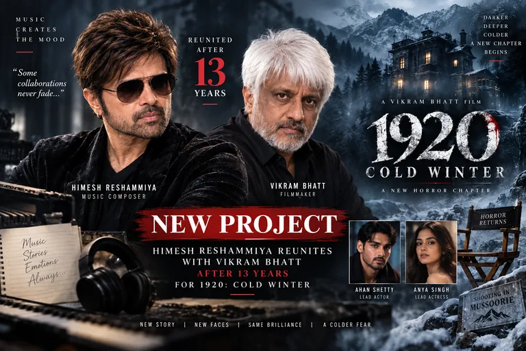 1920: Cold Winter: Himesh Reshammiya Reunites With Vikram Bhatt After 13 Years