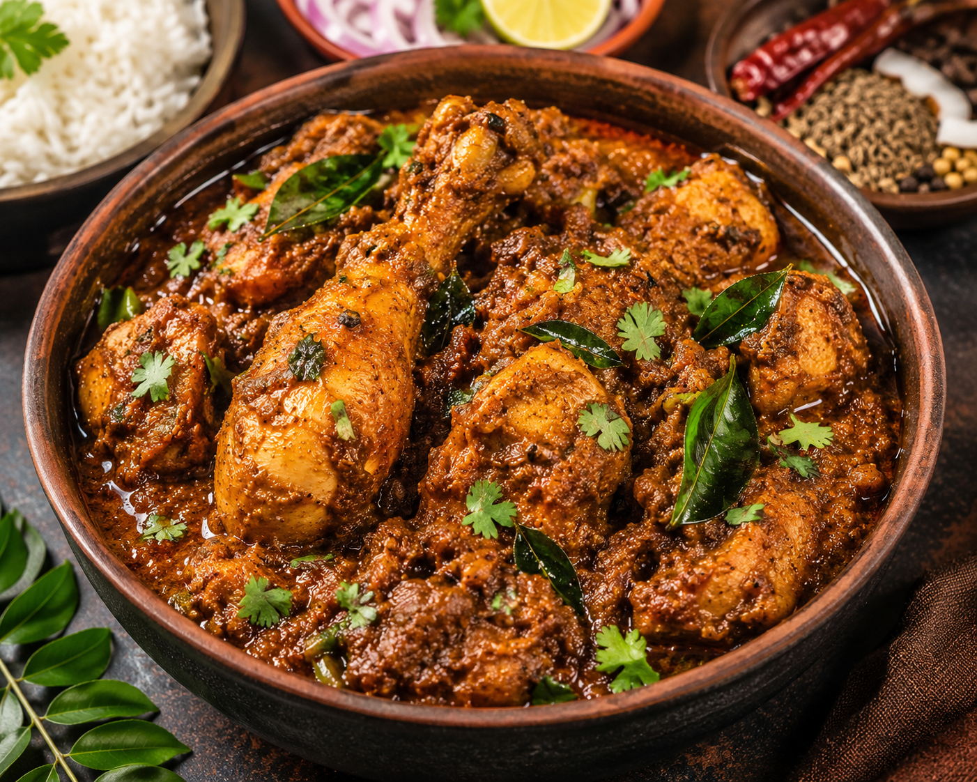 Chettinad Chicken – Fiery, Aromatic & Full of South Indian Flavor