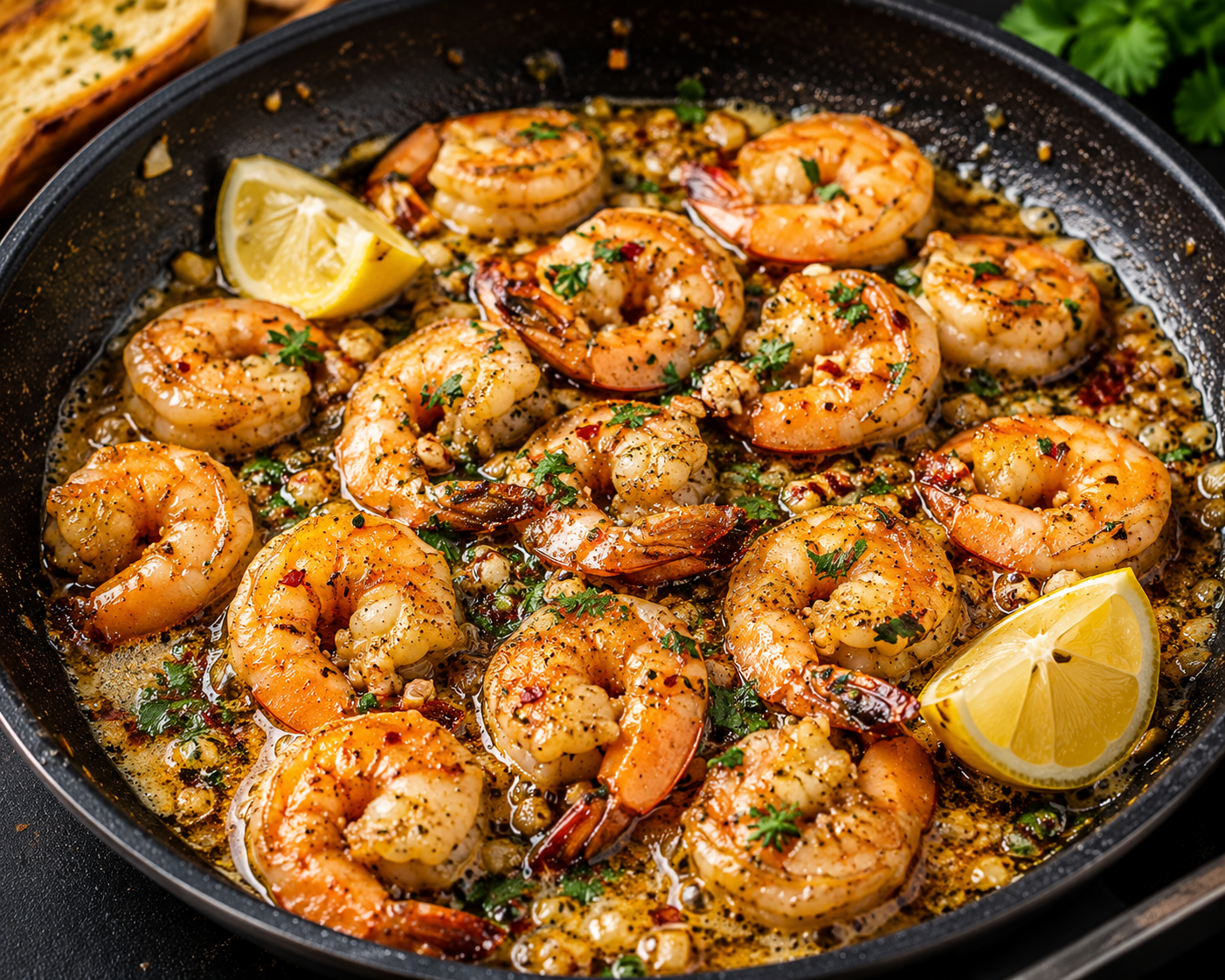 Butter Garlic Prawns – Juicy, Buttery & Bursting With Flavor