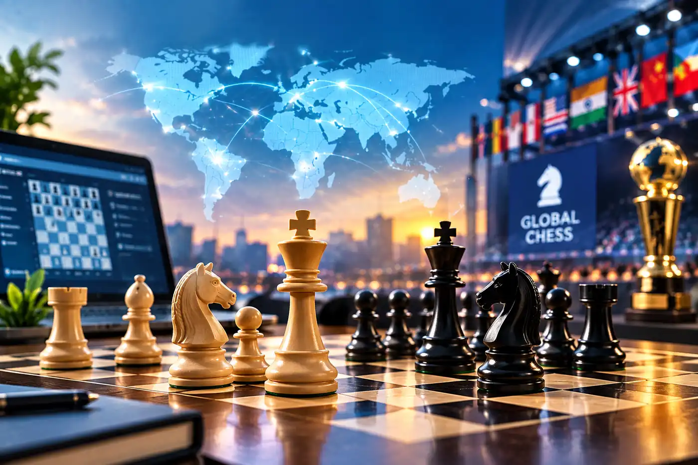 Chess Topic: Chess Is Becoming a Global Sports and Business Industry