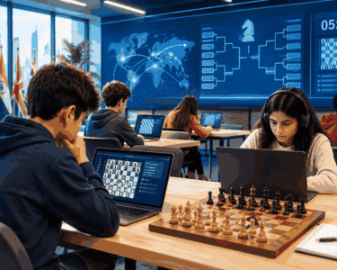 CHESS: Young Players and Online Chess Growth Introduction A fresh chess trend is the increasing combination of young-player competitions and online chess. Alongside major professional events, organized scholastic and online tournaments are giving younger players more opportunities to compete and build experience. 1. Young Players Compete in Online Events A Rising Stars & Royal King Chess Academy online tournament is scheduled for September 19, 2026, on Lichess, with separate under-10 and under-16 categories. The rapid tournament is scheduled to use a 5+3 time control. 2. Scholastic Chess Continues Growing The United States is also hosting multiple scholastic tournaments today. The Paragon Scholastic event includes several age and rating sections, giving younger players opportunities to compete in rated games. 3. Chess Education Remains Important The continued organization of school-level tournaments demonstrates how chess is being used as a competitive and educational activity for younger players. Events such as the Stridsberg Fall Scholastic tournament in Vermont are specifically aimed at students in grades 6–12. 4. Online Chess Makes Competition More Accessible Online tournaments allow players from different locations to participate without travelling to a physical venue. This creates another pathway for younger players to gain tournament experience and connect with chess communities. 5. A New Generation Is Entering Competitive Chess The combination of school tournaments, online competitions and established chess organizations is creating more opportunities for young players to enter competitive chess. This is an important part of how the chess community continues to develop its next generation. Conclusion Today's chess trend is therefore focused on young-player development, online competition and wider access to tournaments, rather than repeating the same major-event news from previous updates.