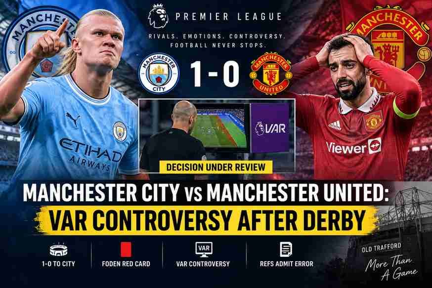 Manchester City vs Manchester United: VAR Controversy After Derby