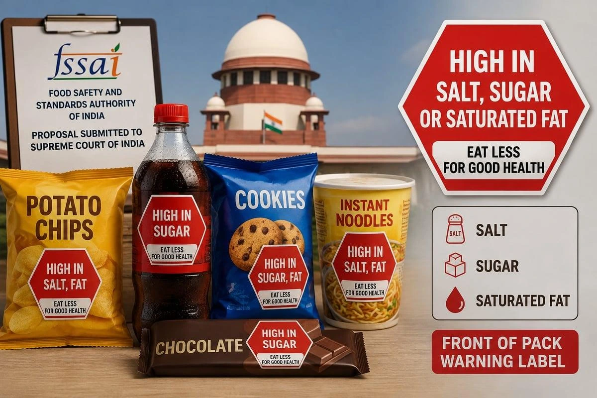 🚨 FSSAI Proposes New Warning Labels on Packaged Foods: What Consumers Need to Know