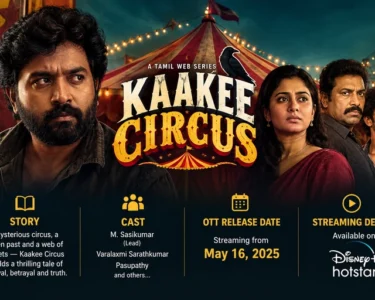 Kaakee Circus Tamil Web Series: Story, Cast, OTT Release Date and Streaming Details