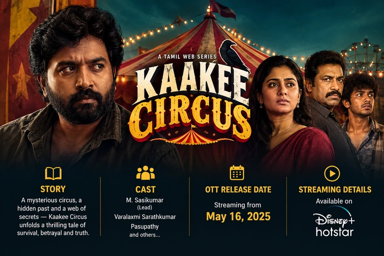 Kaakee Circus Tamil Web Series: Story, Cast, OTT Release Date and Streaming Details