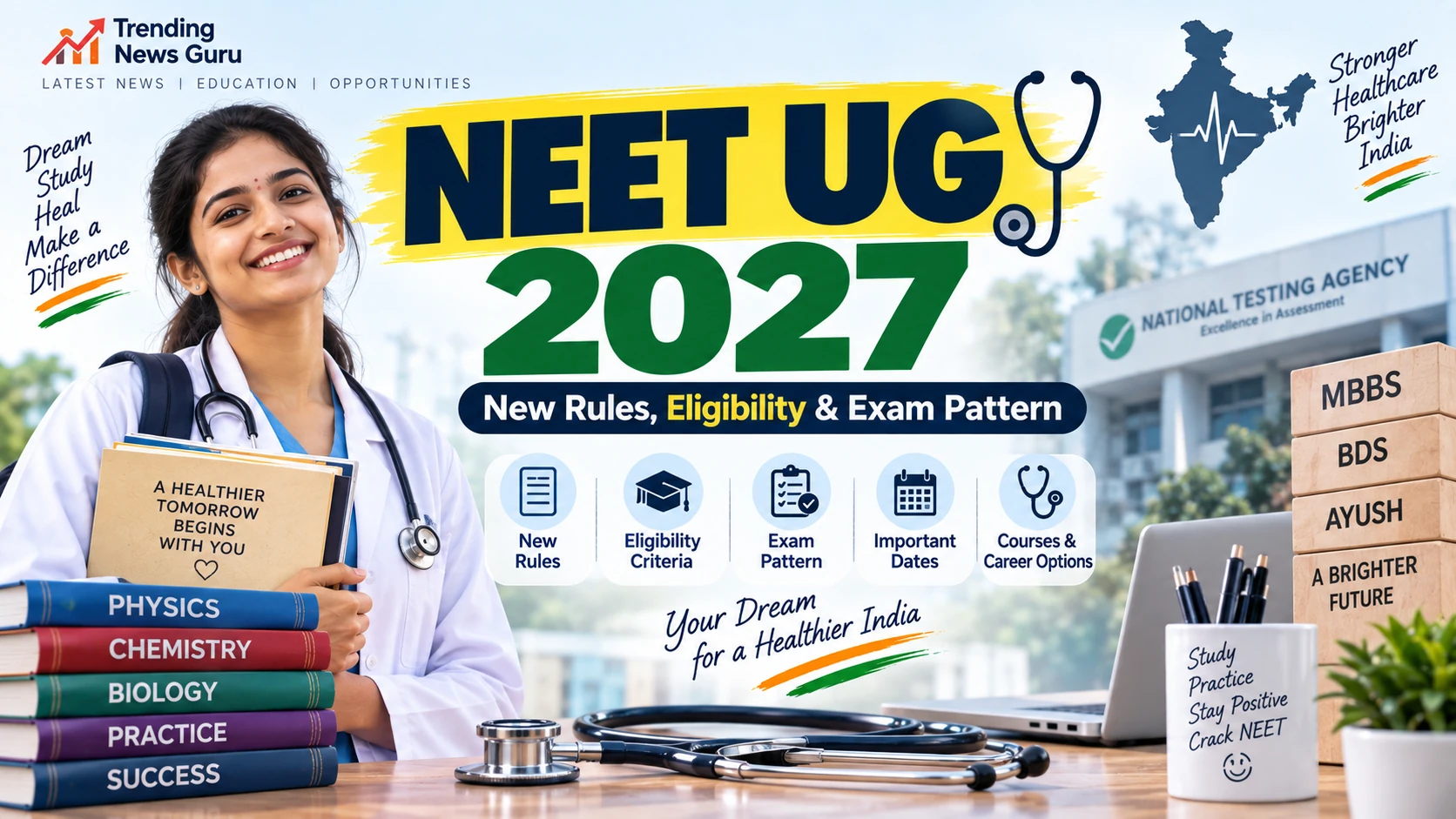 NEET UG 2027 – New Rules, Eligibility & Exam Pattern