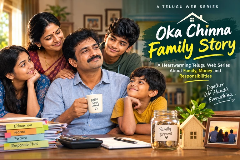 Oka Chinna Family Story: A Heartwarming Telugu Web Series About Family, Money and Responsibilities
