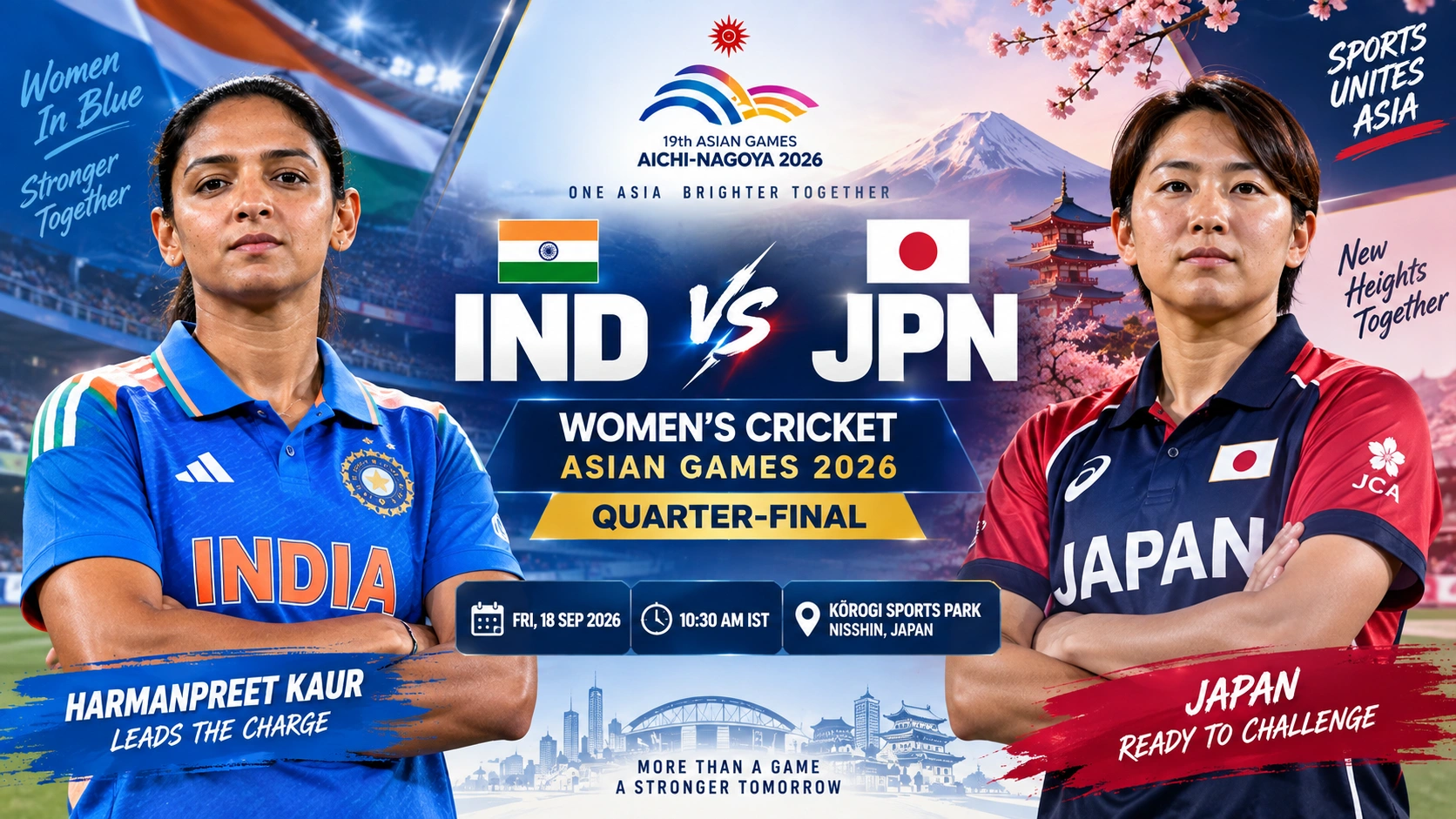 IND vs JPN: Harmanpreet Kaur’s India Eye Winning Start in Asian Games