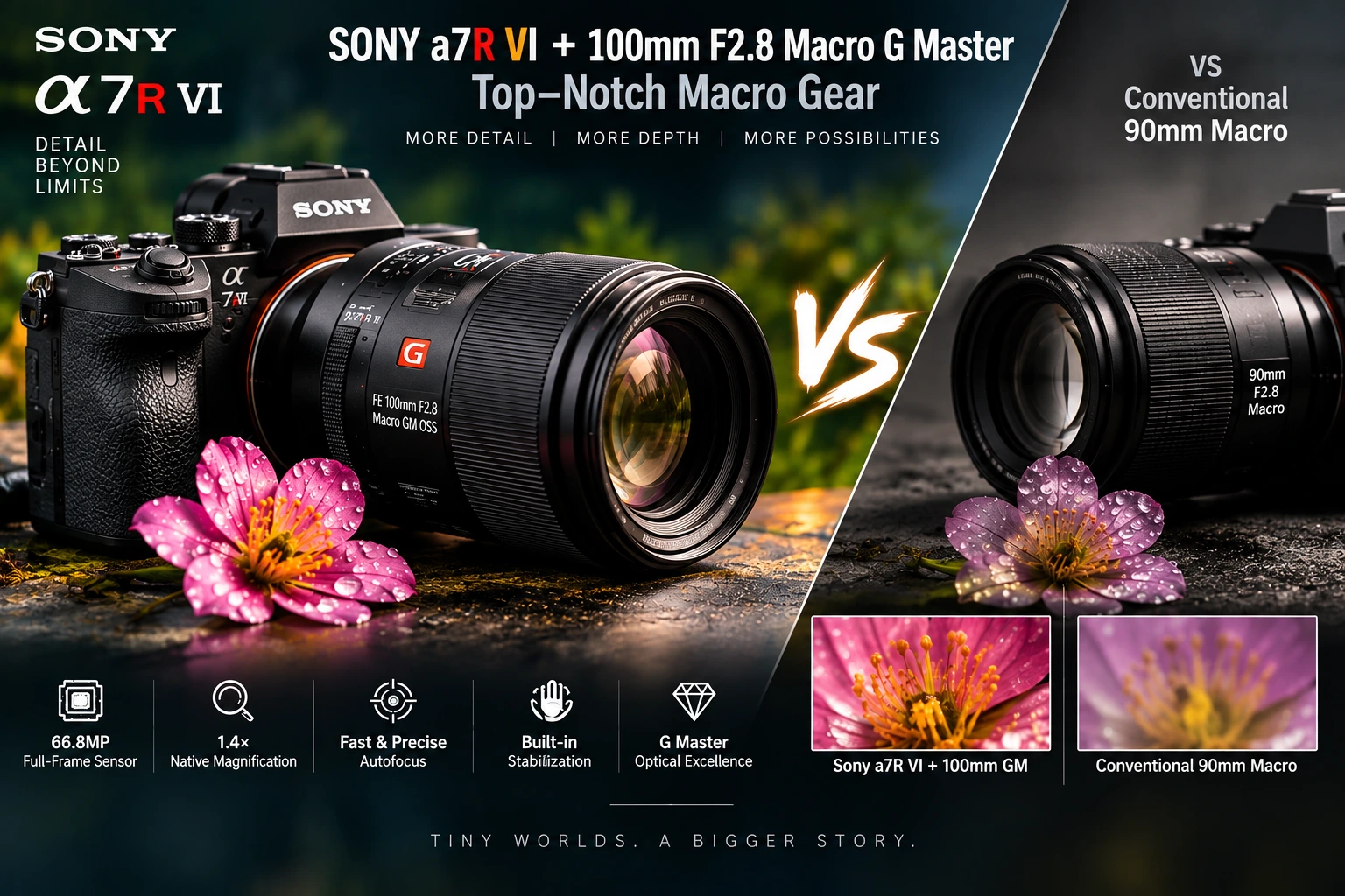 Sony a7R VI and 100mm G Master Macro: Built for Extreme Detail