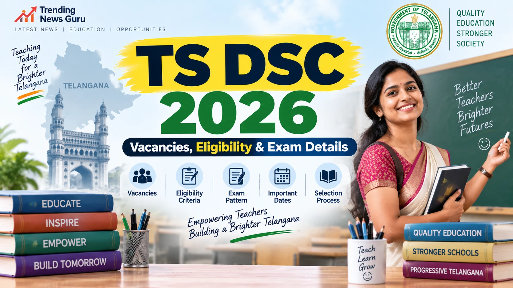 TS DSC 2026 – Vacancies, Eligibility & Exam Details