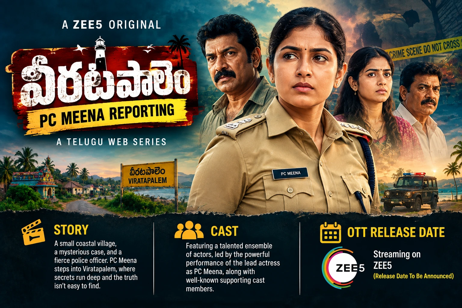 Viraatapalem: PC Meena Reporting – Story, Cast, OTT Release Date and More