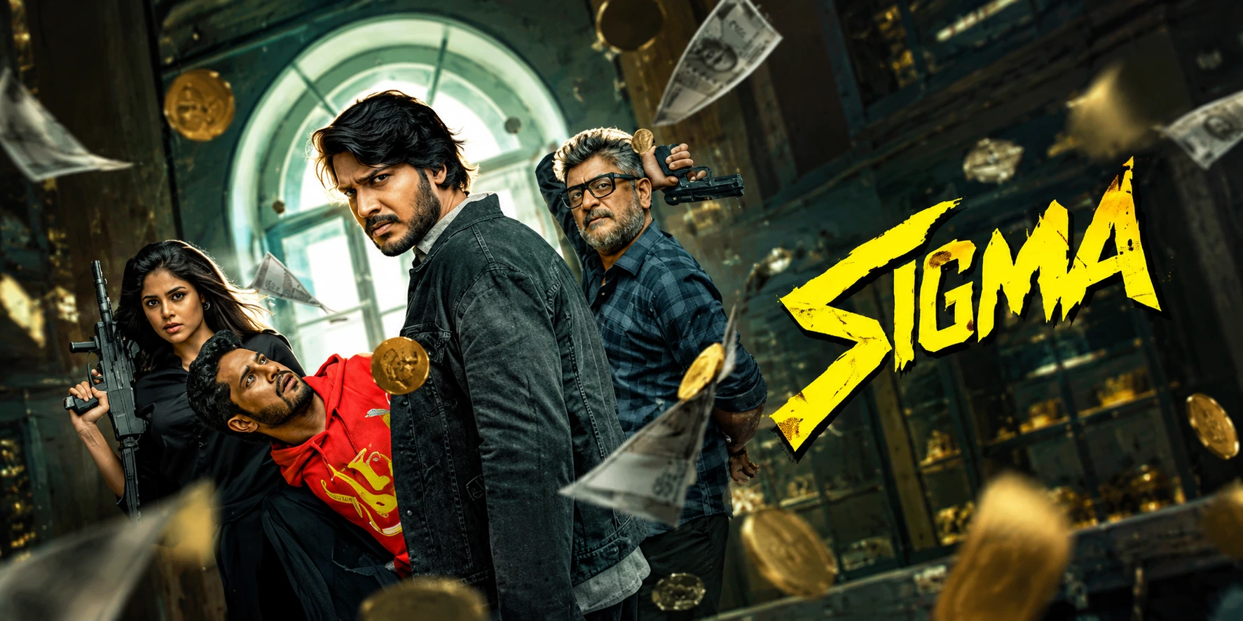 Sigma Movie Review: A Stylish Heist Drama That Struggles to Deliver the Thrill