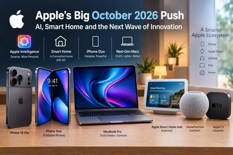 Apple’s Big October 2026 Push: AI, Smart Home and the Next Wave of Innovation
