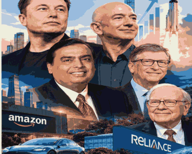 Trending Business News in 2026 Title: Elon Musk, Mukesh Ambani and the Changing World of Billionaire Business 1. Introduction Business leaders play an important role in shaping the global economy. Through innovation, investment, technology, and entrepreneurship, they build companies that provide products, services, and employment opportunities. In 2026, major business stories include artificial intelligence, electric vehicles, corporate fundraising, and the expansion of technology companies. Leaders such as Elon Musk and Mukesh Ambani remain prominent figures in these developments. 2. Elon Musk and the Future of Artificial Intelligence Elon Musk is a businessman associated with Tesla, SpaceX, and other technology ventures. Artificial intelligence and robotics are important themes in his business activities and public statements. In September 2026, Musk discussed the possibility that advances in AI could create greater economic abundance and improve access to healthcare. He also acknowledged that AI would change the nature of work. These comments have renewed discussions about automation, employment, and the future of the global economy. Business Insider +1 3. Mukesh Ambani and Reliance Industries Mukesh Ambani is the chairman and managing director of Reliance Industries, one of India's major business groups. Its operations span energy, retail, telecommunications, and other sectors. On September 30, 2026, Reuters reported that State Bank of India purchased nearly 40% of Reliance Industries' recent ₹13,000 crore bond issuance, valued at approximately $1.35 billion. The fundraising highlights how large companies use debt markets to finance their activities and manage their financial requirements. Reuters +1 4. Jeff Bezos and the Space Technology Industry Jeff Bezos founded Amazon and established Blue Origin, a company focused on space technology. His business activities demonstrate how entrepreneurs can expand beyond their original industries into new areas of technology. The space industry includes rocket development, satellite services, commercial launches, and future space infrastructure. Companies operating in this sector invest substantial resources in research and engineering while competing to develop reliable and cost-effective technologies. 5. Tesla and the Expansion of Electric Trucks Tesla, led by Elon Musk, has expanded its activities beyond passenger electric cars into commercial transportation. Reuters reported on September 24, 2026, that Tesla had begun deliveries of its Semi electric trucks to initial customers. The vehicles are designed for freight transportation and represent an effort to expand electric technology into the commercial trucking market. Their wider adoption will depend on factors such as purchase costs, charging infrastructure, operating efficiency, and customer demand. Reuters 6. Artificial Intelligence and the Growth of Global Business Artificial intelligence is becoming an important part of modern business. Companies are investing in AI systems to improve productivity, automate repetitive tasks, analyze information, and develop new services. For example, Reuters reported on September 30, 2026, that Micron Technology had forecast quarterly revenue above analyst expectations amid strong demand for memory chips used in AI infrastructure. This illustrates how the growth of AI can create opportunities for businesses involved in semiconductors, computing, and data centers. Reuters 7. What Can We Learn from Successful Business Leaders? The careers of prominent business leaders offer several useful lessons: Innovation: Developing new products and services can create business opportunities. Planning: Long-term goals help companies establish priorities. Financial management: Businesses must manage borrowing, expenses, investments, and revenue. Adaptability: Companies need to respond to technological and market changes. Risk management: Business decisions require evaluating potential benefits and losses. Leadership: Effective management helps teams work toward shared objectives. These principles can be useful for students, aspiring entrepreneurs, and people interested in understanding how companies operate. 8. Conclusion The business news of 2026 highlights the growing importance of artificial intelligence, electric transportation, space technology, and corporate finance. Elon Musk, Mukesh Ambani, and Jeff Bezos represent different approaches to entrepreneurship and investment. Recent developments involving Reliance Industries, Tesla, and AI-related technology companies also demonstrate how business decisions influence markets and industries. Following these stories helps readers understand economic changes and the opportunities and challenges facing businesses worldwide.