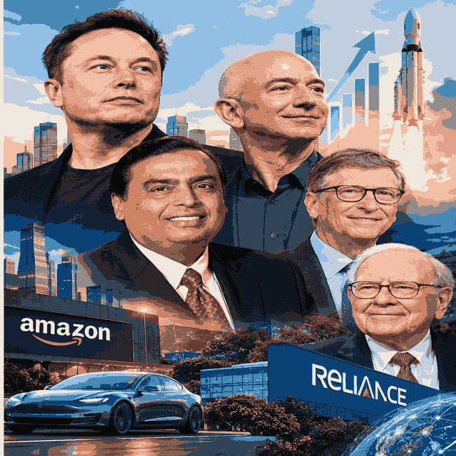 Elon Musk, Mukesh Ambani and the Changing World of Billionaire Business