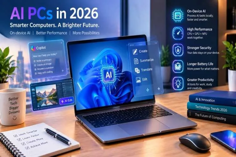 AI PCs in 2026: How Artificial Intelligence Is Transforming Computers and Laptops