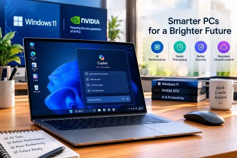 AI-Powered Computers in 2026: Microsoft and NVIDIA Are Transforming the Future of PCs