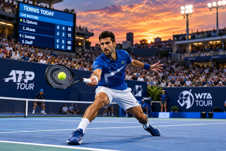 Tennis Today: Latest Matches, Results and Key Storylines – October 8, 2026